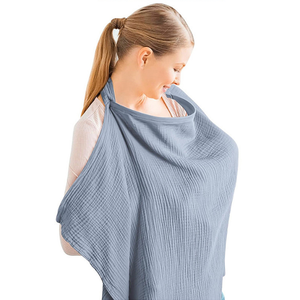 Delantal de Lactancia de Bambú Personalizado <span class=keywords><strong>para</strong></span> Mujer, <span class=keywords><strong>Paño</strong></span> de Lactancia Ajustable, Cubierta de Lactancia <span class=keywords><strong>para</strong></span> Privacidad - Product Image 4
