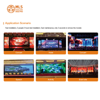 Écran LED de location P3.91, mur vidéo LED, écran d'affichage LED de scène, panneau LED couleur pleine 500x500mm intérieur/extérieur pour concert et événement