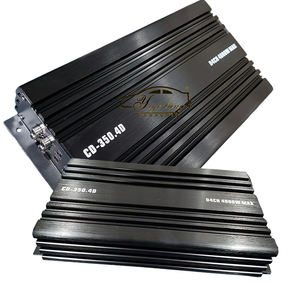 Amplificateur audio de <span class=keywords><strong>voiture</strong></span> de classe D à haute efficacité <span class=keywords><strong>4000W</strong></span> en stock en gros, 350W x4 canaux pour système audio de <span class=keywords><strong>voiture</strong></span> avec basses profondes - Product Image 5