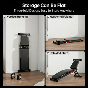 Banco de Pesas Ajustable y Plegable QS-<span class=keywords><strong>B2</strong></span> con 7 Posiciones de Respaldo y 3 Posiciones de Asiento, Banco de Pesas Estable para Gimnasio en Casa - Product Image 5
