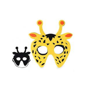 Máscara de <span class=keywords><strong>Jirafa</strong></span> de Fieltro, Disfraz de <span class=keywords><strong>Jirafa</strong></span>, Juego de Imitación, Máscara Infantil - Product Image 1