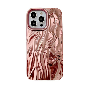 Funda BAILI Factory Shine para iPhone 15 Pro y Samsung Galaxy S25, a Prueba de Golpes, de Lujo, con Recubrimiento Electrolítico y Silicona Arrugada - Product Image 4