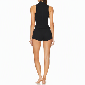 Set di Abbigliamento Sportivo Premium in Jersey Elasticizzato per <span class=keywords><strong>Donna</strong></span>, Produzione su Larga Scala in Cina, Campione Rapido in 7-10 Giorni, Logo e Tessuto Personalizzabili - Product Image 4