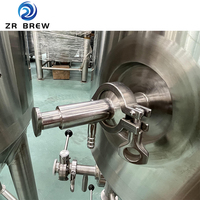 Cuve de fermentation conique en acier inoxydable de 100 L pour micro-brasserie, avec isolation et enveloppe de glycol, équipement de brasserie artisanale