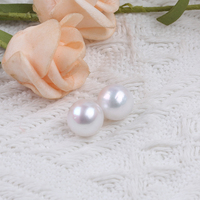 5A Grade 10-11mm naturel blanc forme ronde perles Edison perle d'eau douce en vrac pour la fabrication de bijoux