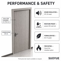 Porte en bois mélaminé de fabrication chinoise, résistante aux rayures, facile à nettoyer, pour les achats en gros