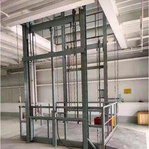 Elevador de Carga Eléctrico, Elevador de Mercancías para Almacén, Elevador de Carga Industrial Personalizable, Elevador Hidráulico Seguro para Taller - Product Image 4