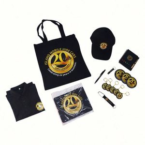 Design Custom Logo Low Price Corporate Promotional Gift Set PU Leather T-shirt <b>Hat</b> UV Printing Modern Design <b>for</b> Business Events - Product Image 4