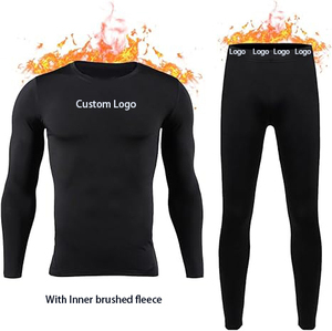 Sous-vêtement thermique pour hommes Ultra Soft Fleece Lined <span class=keywords><strong>Ski</strong></span> compression Base Layer Long Johns - Product Image 2