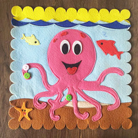 Tableau sensoriel Montessori personnalisé et livres d'activités calmes pour tout-petits - Jouet en tissu pour l'apprentissage précoce