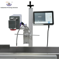 Machine de marquage laser UV haute vitesse pour la date d'expiration, le numéro de lot, le code QR, les données variables et la traçabilité