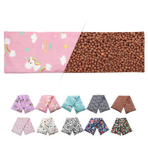 무료 샘플 재사용 가능한 전자레인지 히트 테라이 베개 천연 씨앗 촉촉한 열 목 & 어깨 랩 - Product Image 3