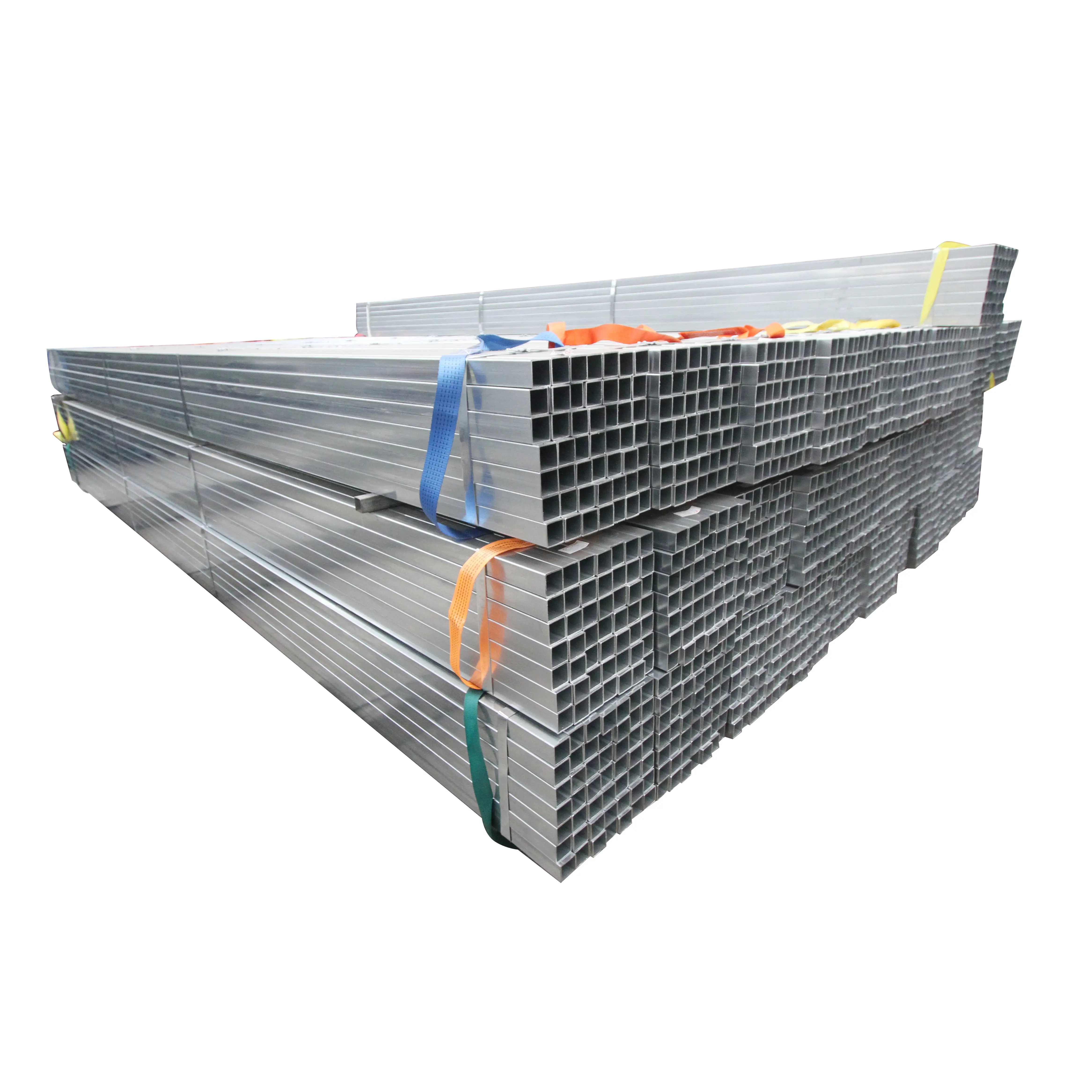 Q345 10mm 1x1 Inch Schedule 40 Galvanized And Black Ms ERW Iron SHS Square Steel Tube For Used Cars