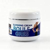 Crème Amincissante Boule Gres Brûle-Graisse Anti-Cellulite Perte de Poids Remodelage Corporel Crème Chaude pour le Ventre et la Taille Marque Privée