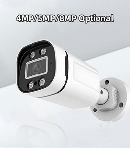 Caméra de sécurité IP PoE 4K 8MP, étanche IP67, vision nocturne couleur, détection de mouvement humain, grand angle, audio unidirectionnel - Product Image 2