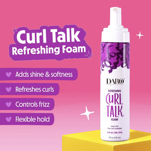 Mousse coiffante rafraîchissante pour boucles, tenue souple, définit les boucles rebondissantes et bouclées - Product Image 2