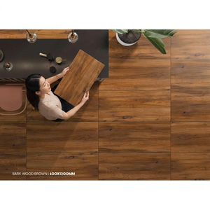 Carreaux de sol en bois beige brésilien 600x1200mm 24x48in Ouganda 900x1800 Carreaux en porcelaine Swissair Carreaux pour sol de garage - Product Image 5