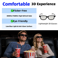 Pantalla Polarizada LED 3D Bestar con Efectos Estereoscópicos Pop-Out (90% de Profundidad) 4K HDR10 para Cine en Casa y Teatro