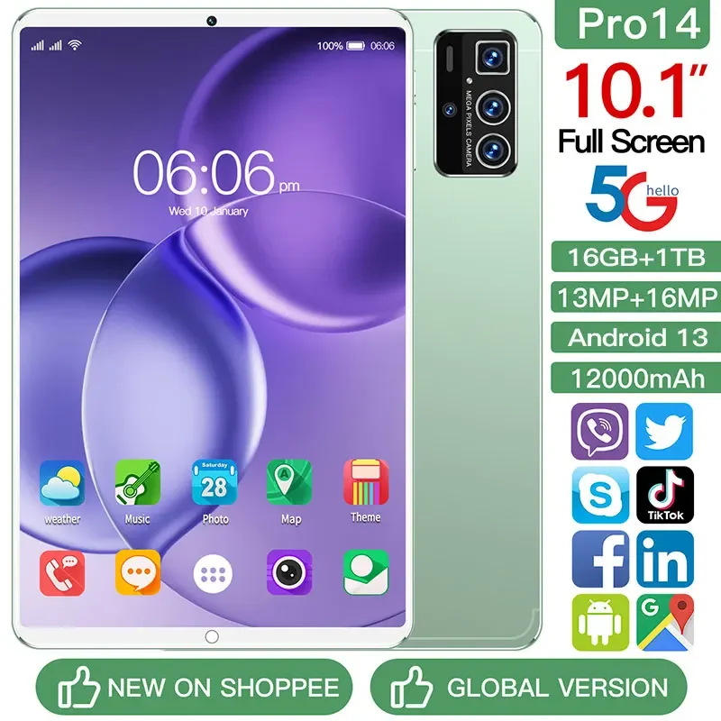 i5/8G/256G/Office2024/Androidアプリ使用可能 Amazon.co.jp: 【Android 15 タブレット 10インチ Wi-fiモデル