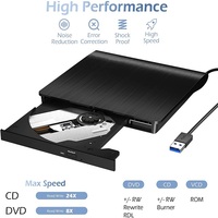 Voor laptop, desktop, compatibel dvd-station, usb-cd-speler, externe dvd-speler, dvd rw, draagbare externe cd-rom
