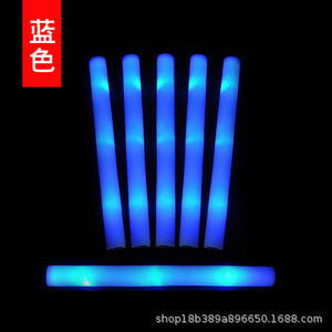 Ama-zom Partner Custom Logo Disposable Soft Durable Multi-Color Flashing Foam LED <b>Light</b> Glow <b>Sticks</b> for Birthday Party Supplies - Product Image 3