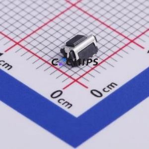 TCF3QR Tactile Switch SMD,2.9x4.5mm Switch Single Pole Single Throw Rectangle Button Horizontal Mount 20mA - Product Image 1