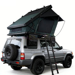 Carpa de Techo Rígida para Auto, Bolsa para Zapatos para Exteriores, Tenda Da Tetto Per Auto, Carpa de Camping para Auto, Carpas de Techo Rígidas de Aluminio con Escalera - Product Image 5