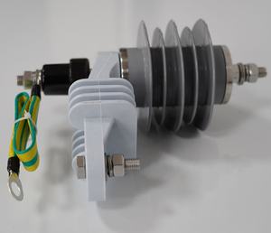 Boîtier polymère 3kV-36kV Parafoudre haute tension en caoutchouc <span class=keywords><strong>de</strong></span> silicone Parafoudres à oxyde <span class=keywords><strong>de</strong></span> zinc - Product Image 5