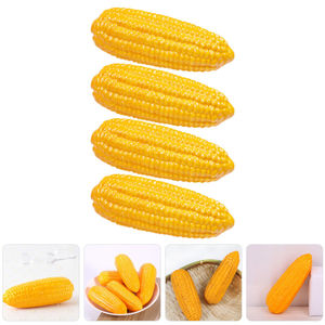 Halloween Home Kitchen Display Artificial Corn and Vegetable Decorations Lifelike <b>Foam</b> Food <b>Models</b> Photo Prop - Product Image 2