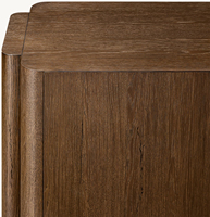 Commode en bois massif de chêne, style moderne et luxueux, pour chambre à coucher, salon et hôtel