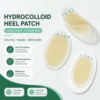 Pansements hydrocolloïdes imperméables et respirants à forte adhérence pour talons, vente en gros, commande en vrac