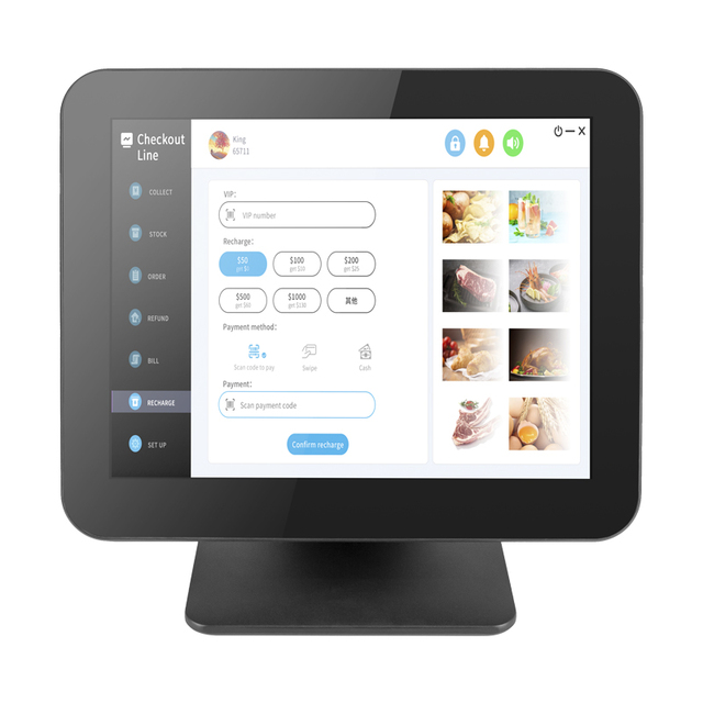 Custom Cheap Bill Machine Cash Register Fare Payment Machine Pos Systems Machine