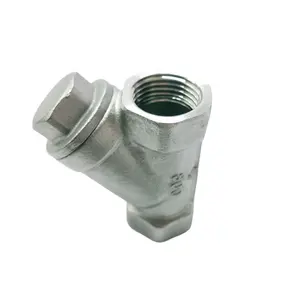 DKV GL11W-16P Stainless Steel 201/304/316L Y Type Female Thread Filter Strainer NPT 1in Y Strainer Filter Valve