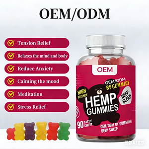 OEM天然フルーツ風味ヘンプグミベア 免疫力向上 エネルギー補給 気分安定剤 ヘンプエキスグミ - Product Image 4