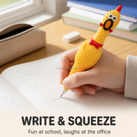 Poulet en caoutchouc qui couine, jouet anti-stress, jouet sensoriel en vinyle souple, dinde qui couine, cadeau de fête, cadeaux de Thanksgiving pour enfants