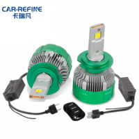 Phare LED de voiture Car-Rifine haute puissance 150W 12000LM K14 Flash H1 H4 H7 H8 H9 H11 9005 9006 HB3 avec télécommande
