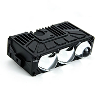 Phare de voiture universel à LED triple haute luminosité 6500K, design d'usine, pour calandre