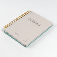 Carnet personnalisé avec impression directe d'usine, couverture rigide durable, reliure spirale, papier offset, agenda, journal, carnet avec onglets