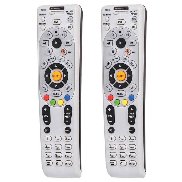Replacement Remote Control Use for DIRECT TV RC65, RC65X,RC66, RC66X,RC66RX