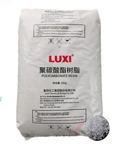 LUXI PC LXTY1609T LXTY1603 LXTY1605 LXTY1609 LXTY1615 LXTY1920 gránulos de PC transparentes de policarbonato resistentes al calor
