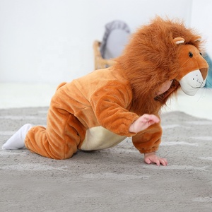 Disfraz de Animal TONWHAR para Niños, <span class=keywords><strong>Pijama</strong></span> de León o Perezoso con Cremallera Bidireccional, Temporada Primavera/Otoño - Product Image 5