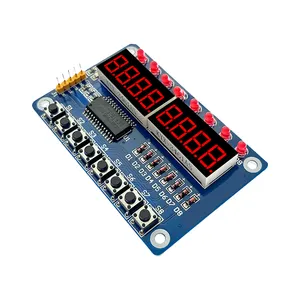 8-Bit-Digital-LED-Röhren-8-Bit-TM1638-Modulschlüsselanzeige für AVR mit reibungsloser Funktional ität