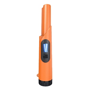Detector de Metales Portátil Naranja con Pantalla LED, Resistente al Agua IP68 - Product Image 1