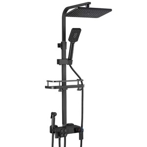 Đồng thau tăng áp đa chức năng vòi hoa sen đầu Đặt vòi tĩnh nhiệt đánh bóng mềm phun liên tục cho nhà khách sạn sử dụng duy nhất - Product Image 5
