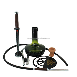 Plateau pouvant contenir un ensemble de narguilé de type tuyau avec un tuyau et un tube colorés au design élégant, <span class=keywords><strong>bouteille</strong></span> en verre pour salon de narguilé / bar à narguilé - Product Image 4