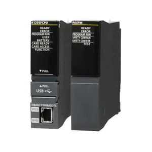 Harga terbaik Fx5-4da merek Mitsubishi PLC pemrograman Controller dengan LCD layar sentuh - Product Image 1