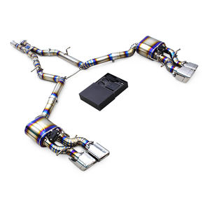 Tuyaux d'échappement Catback en titane OBM pour Mercedes-Benz CLS63 <span class=keywords><strong>AMG</strong></span> W218 5.5T 2013-2017 Silencieux avec système d'échappement à soupape - Product Image 1