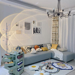 Nouveau design chambre à coucher décorative coucher de soleil lampadaire LED lampe de projection lampadaire en verre - Product Image 6