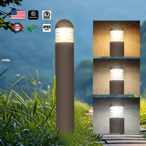 Para ETL 5000K 14W AC Powered Lámpara de jardín de aluminio Impermeable IP65 Moderno Hotel al aire libre Pasarela de césped Luces Led Regulable Usa - Product Image 1