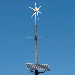 Малогабаритная ветрогенераторная установка 1 кВт, 12 В/24 В, горизонтальная, 6 лопастей, распродажа, гибридная система ветро-солнечная для использования на фермах - Product Image 4